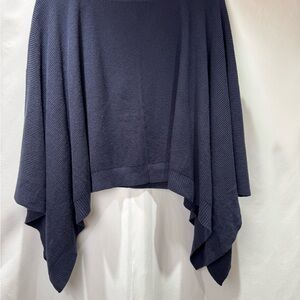 Lululemon Blue Waterfall Poncho Sweater